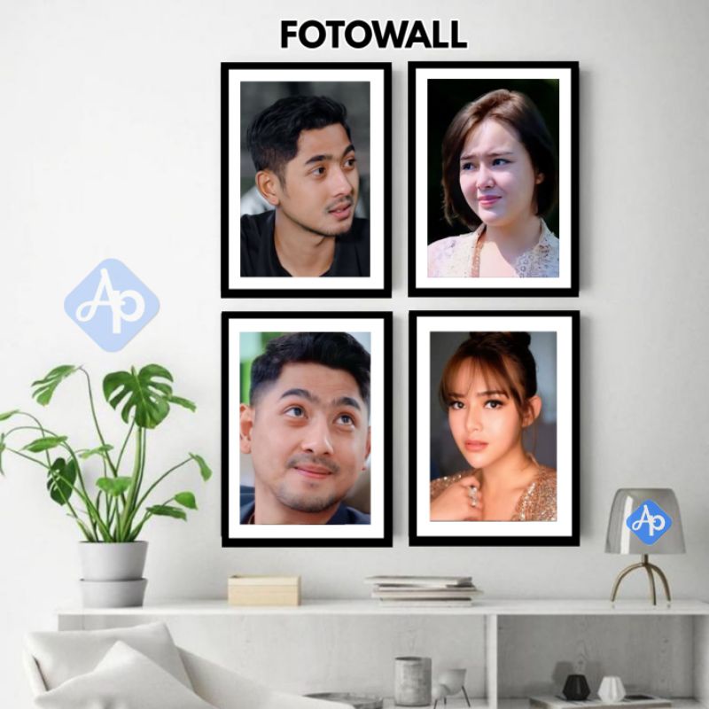 Jual CETAK FOTO 4 PCS PLUS BINGKAI 6R UNIK TNGGAL PAJANG Anti Pudar Ads