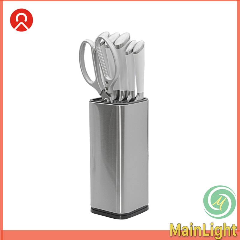 Jual Tempat Pisau Dapur Stand Tool Knife Holder Stainless Steel Sus