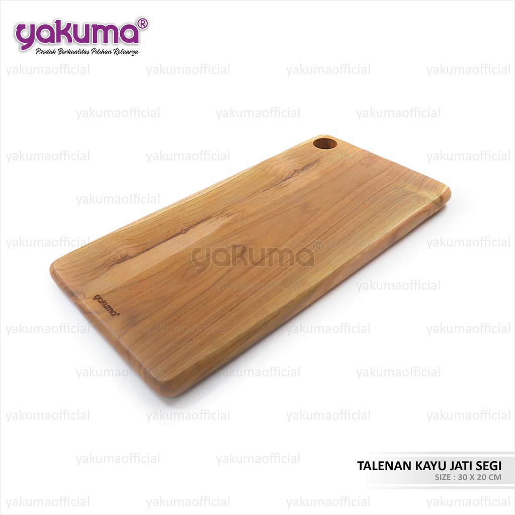 Jual TALENAN KAYU JATI SEGI TEBAL 30 X 20 X 2 CM Shopee Indonesia