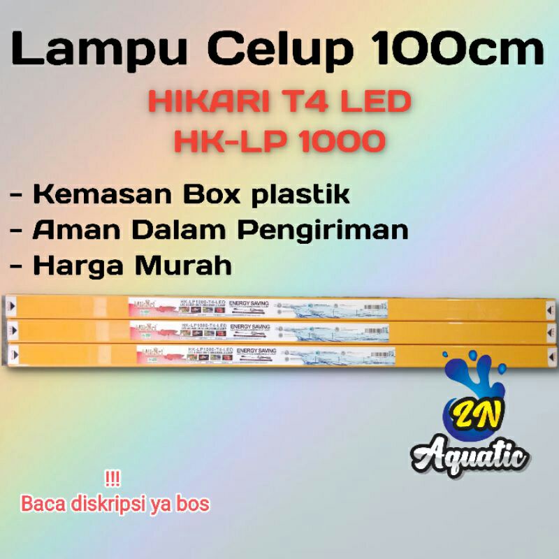 Jual Lampu Celup Aquarium 100cm Hikari Aquaman Recent Ginga Shopee