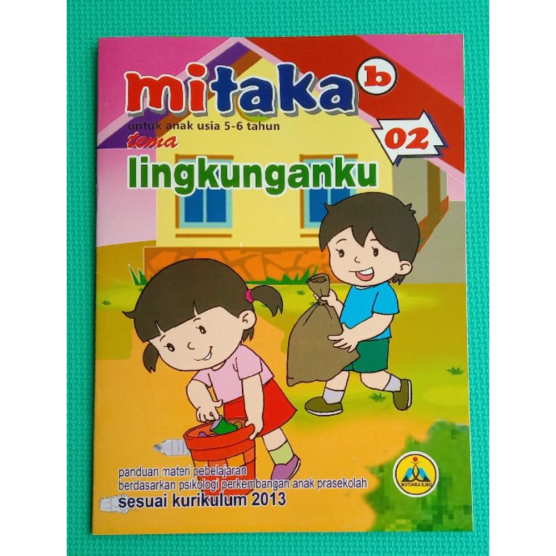 Jual Majalah Tk Paud Mitaka Tk B Tema Lingkungan Majalah Pelajaran