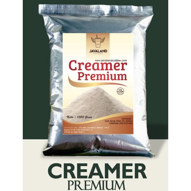 Jual Creamer Premium Krimer Kremer Bubuk Javaland 1kg Shopee Indonesia