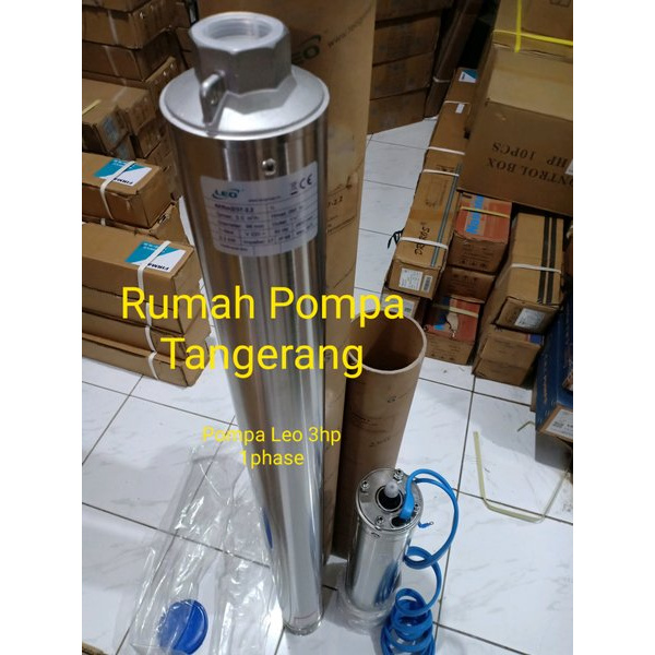 Jual Pompa Satelit Submersible Leo 3hp 1phase Pipa Sumur 4 Inch