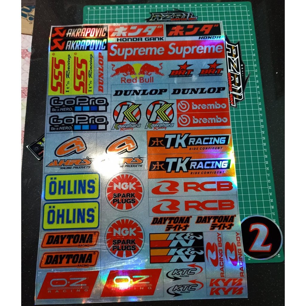 Jual Sticker Pack A Honda Gank Showa Add Norifumi Yoshimura Gopro