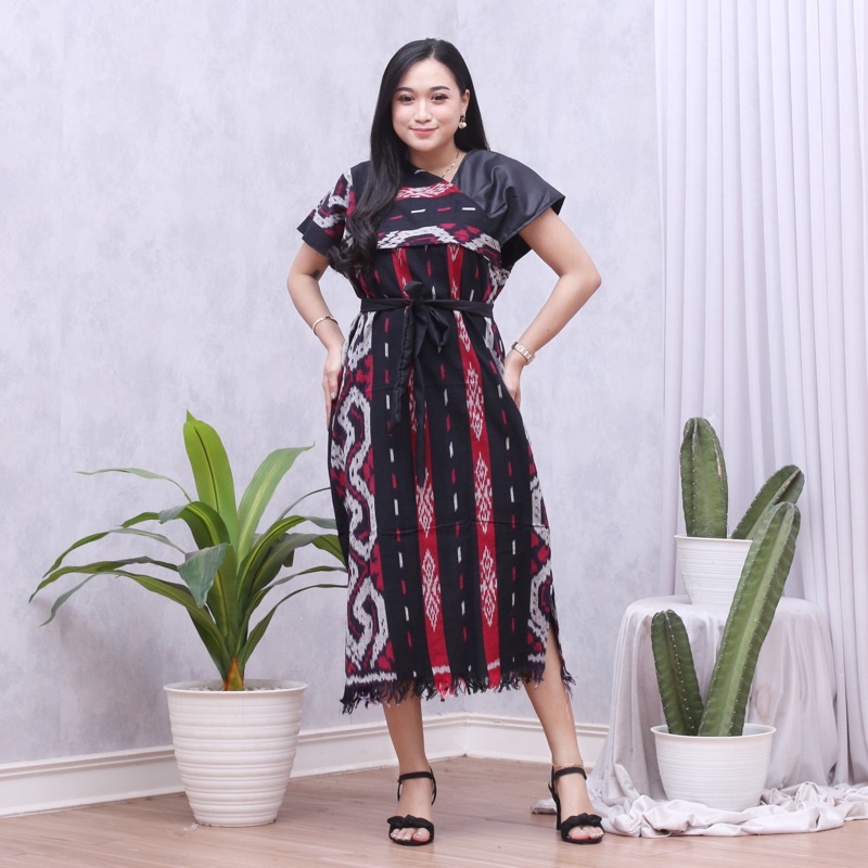 Jual PAKAIAN TENUN MURAH BAJU KONDANGAN BAJU WANITA AURORA DRESS