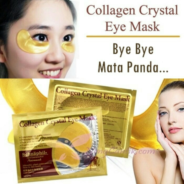 Jual Wbs Pasang Masker Mata Collagen Crystal Eye Bag Mask Gold Emas