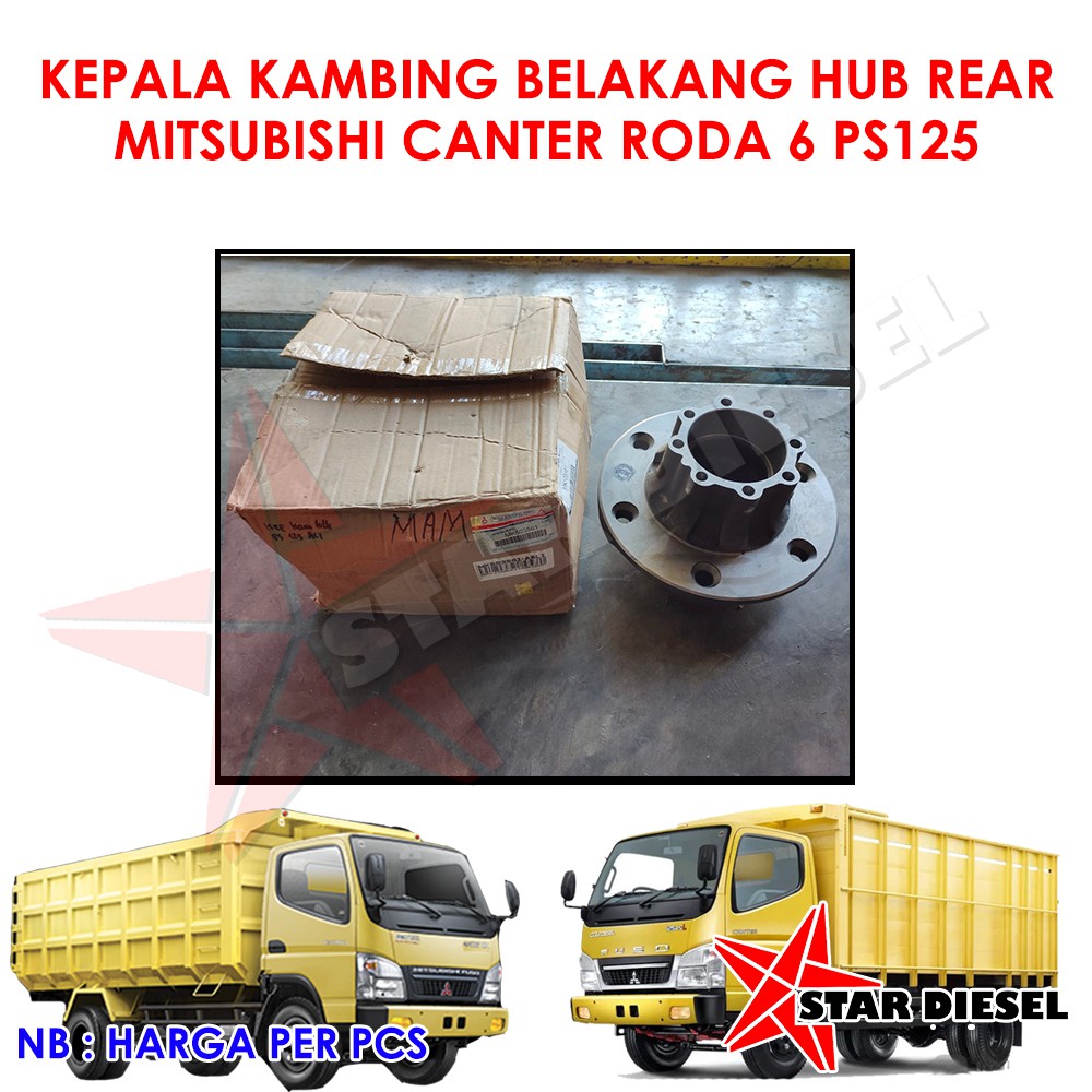 Jual MK503561 KEPALA KAMBING MITSUBISHI CANTER PS125 NAP RODA BELAKANG