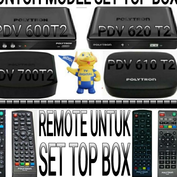 Jual PRODUK MW0SD REMOTE SET TOP BOX POLYTRON PDV 600T2 DAN 610T2 MPK