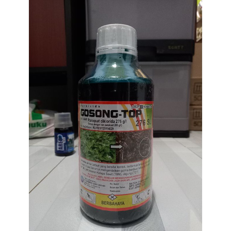 Jual Herbisida Gosong Top Kemasan Liter Shopee Indonesia