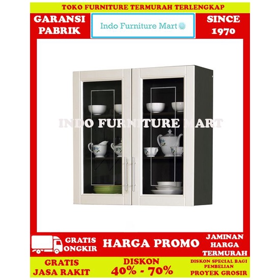 Jual Kitchen Set Lemari Dapur Atas Olympic Kkd 010880 2 Pintu Mutiara