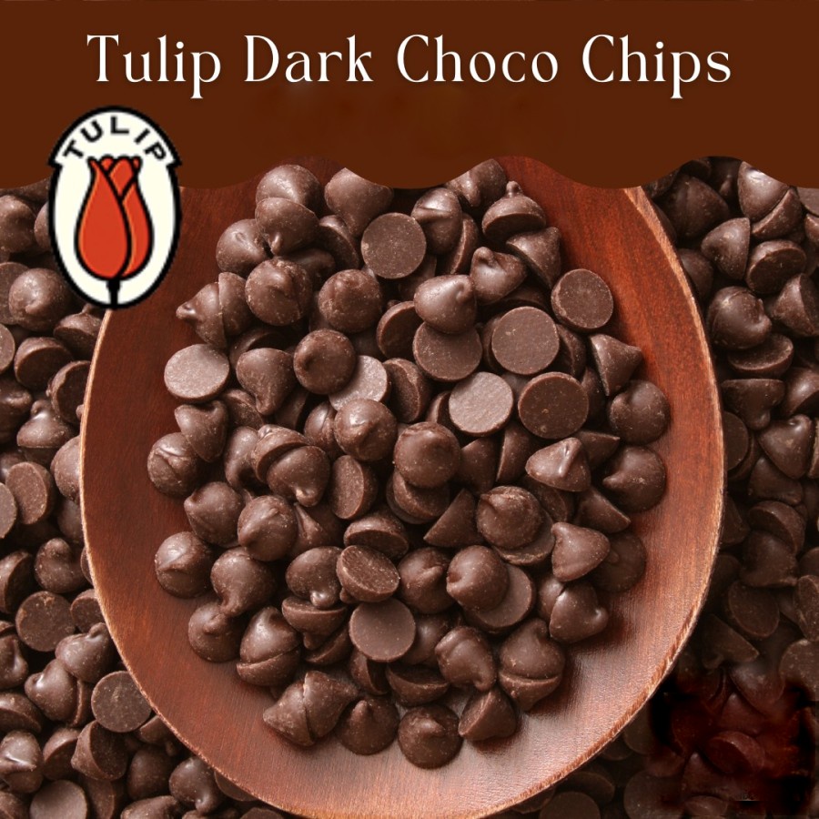 Jual Tulip Choco Chip Kerucut Gr Chocochip Dark Compound