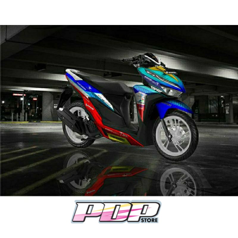 Jual Decal New Vario Led Full Body Striping Motor Vario Full