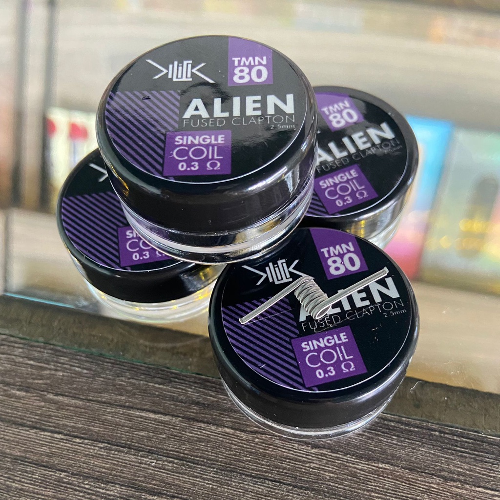 Jual Coil Single Alien Fused Clapton Ohm By Klick Coil Full Tm