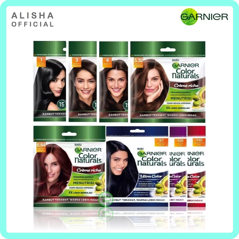 Jual Garnier Color Naturals Express Cream Sachet Shopee Indonesia