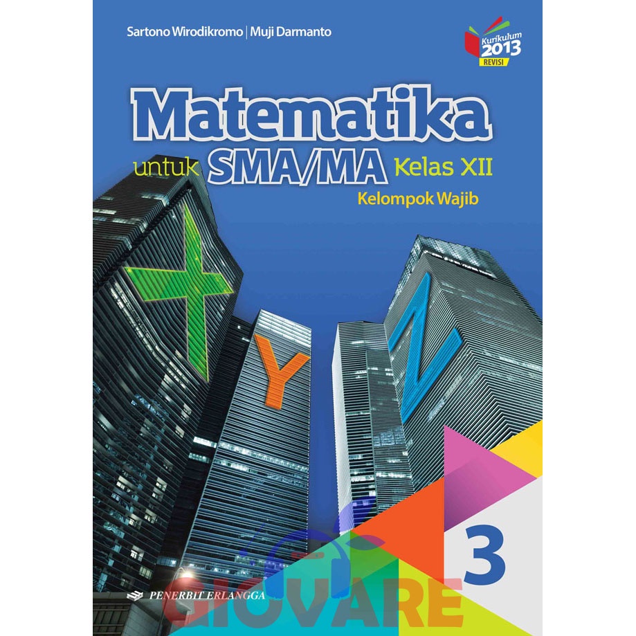 Jual Buku Matematika Kelas Kelompok Wajib Erlangga Mtk Kelas Sma