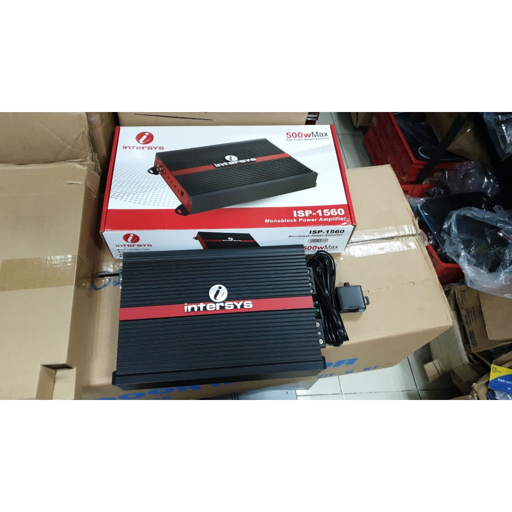 Jual Power Amplifier Intersys Isp Monoblock Universal Shopee