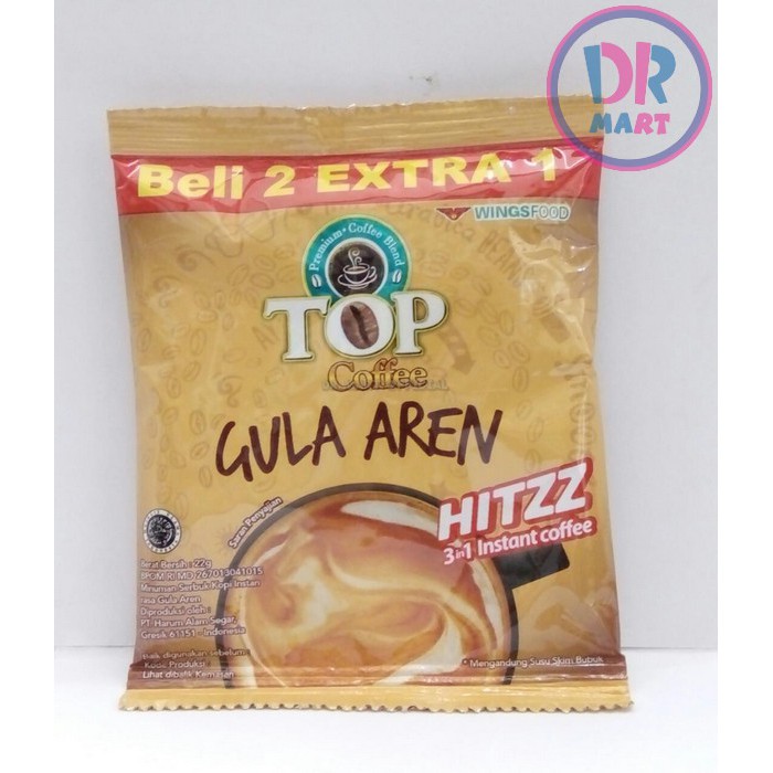 Jual Top Coffee Gula Aren 22gr Shopee Indonesia