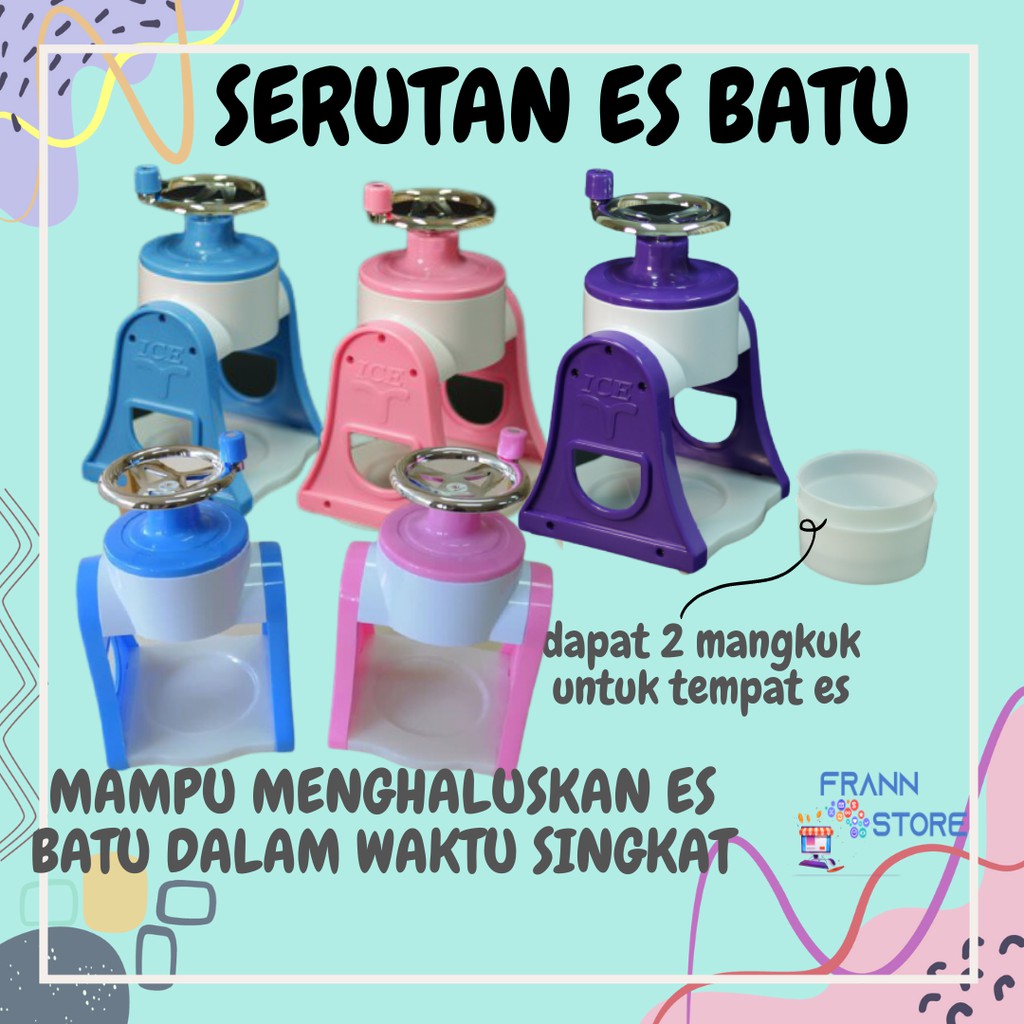 Jual ALAT SERUTAN SERUT PENGHALUS BLENDER ES BATU MANUAL PORTABLE MURAH