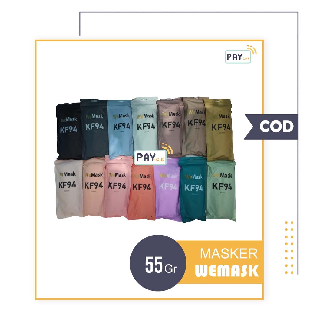 Jual Masker Kf Wemask We Mask Kf Kemasan Pcs Shopee Indonesia