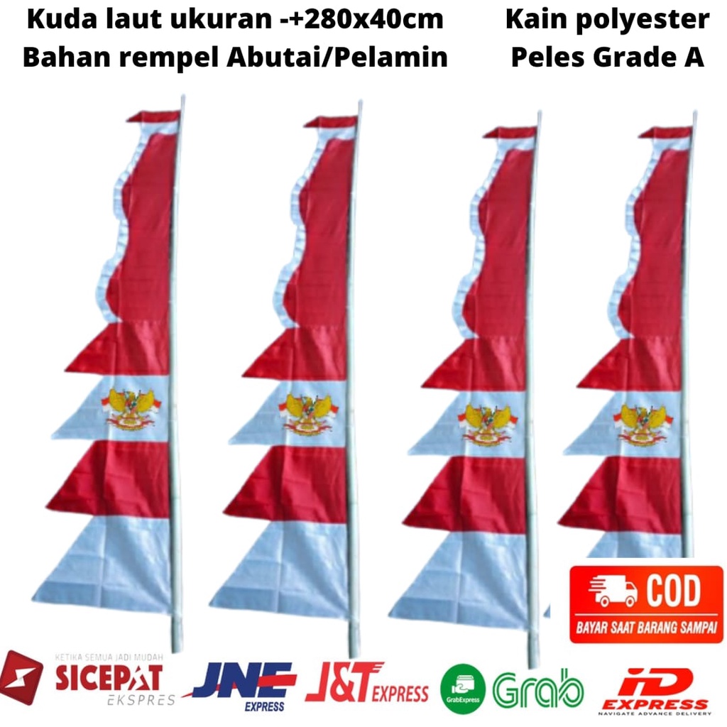 Jual Bendera Umbul Umbul Kuda Laut Bendera Agustusan Bendera