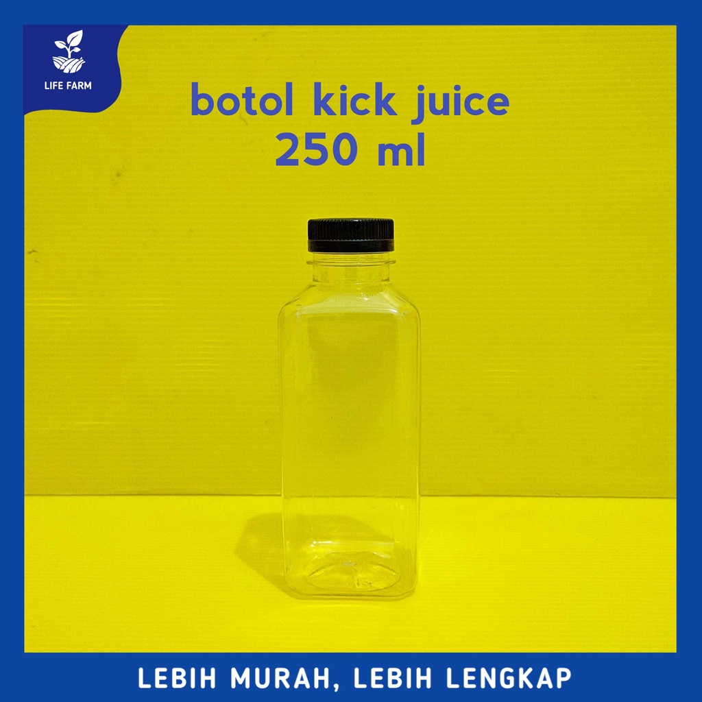 Jual Botol Kick Juice 250 Ml Shopee Indonesia