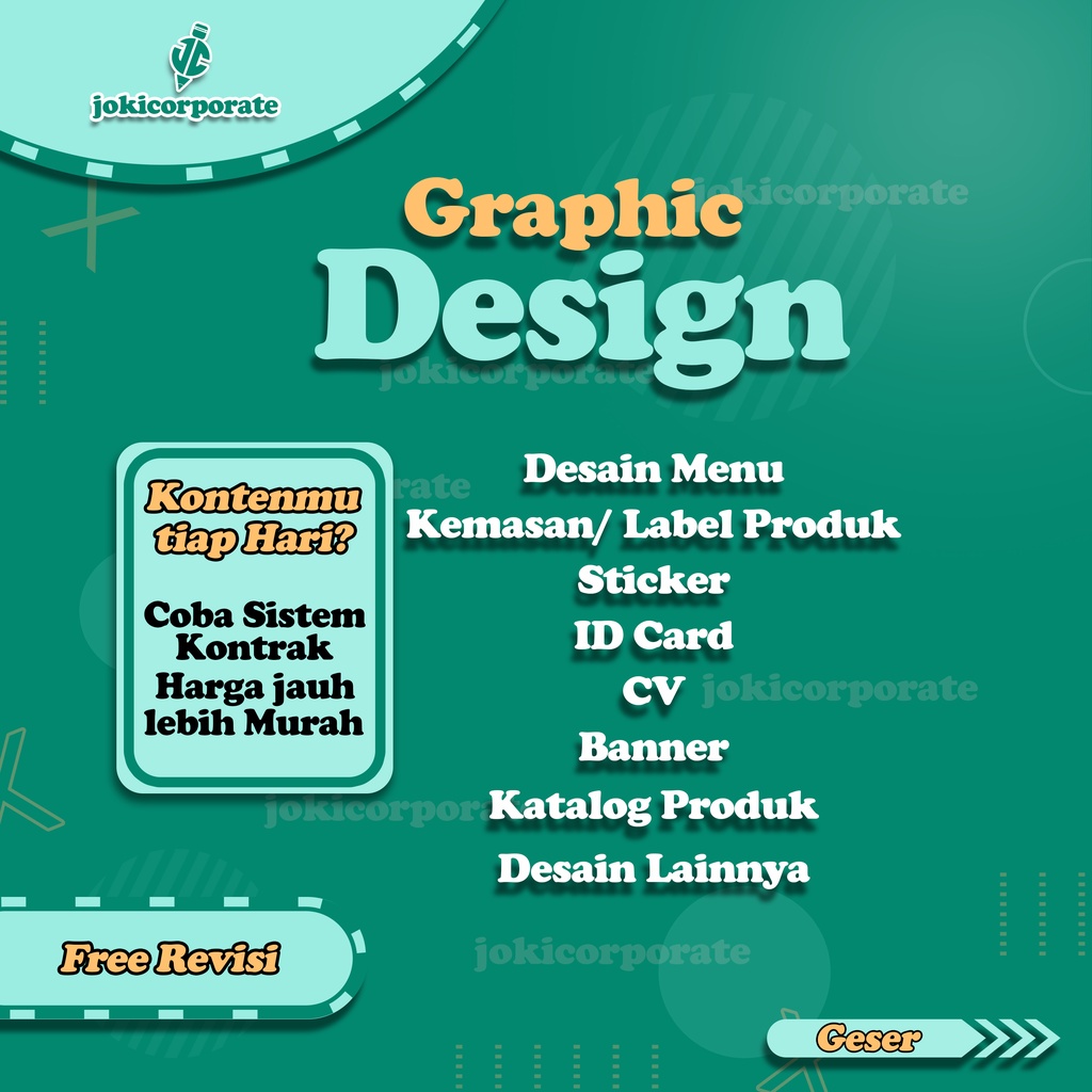 Jual JASA DESIGN LOGO KEMASAN BANNER ID CARD MOCKUP PRODUK FREE