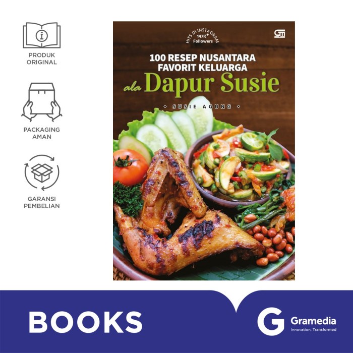 Jual 100 Resep Nusantara Favorit Keluarga Ala Dapur Susie Shopee