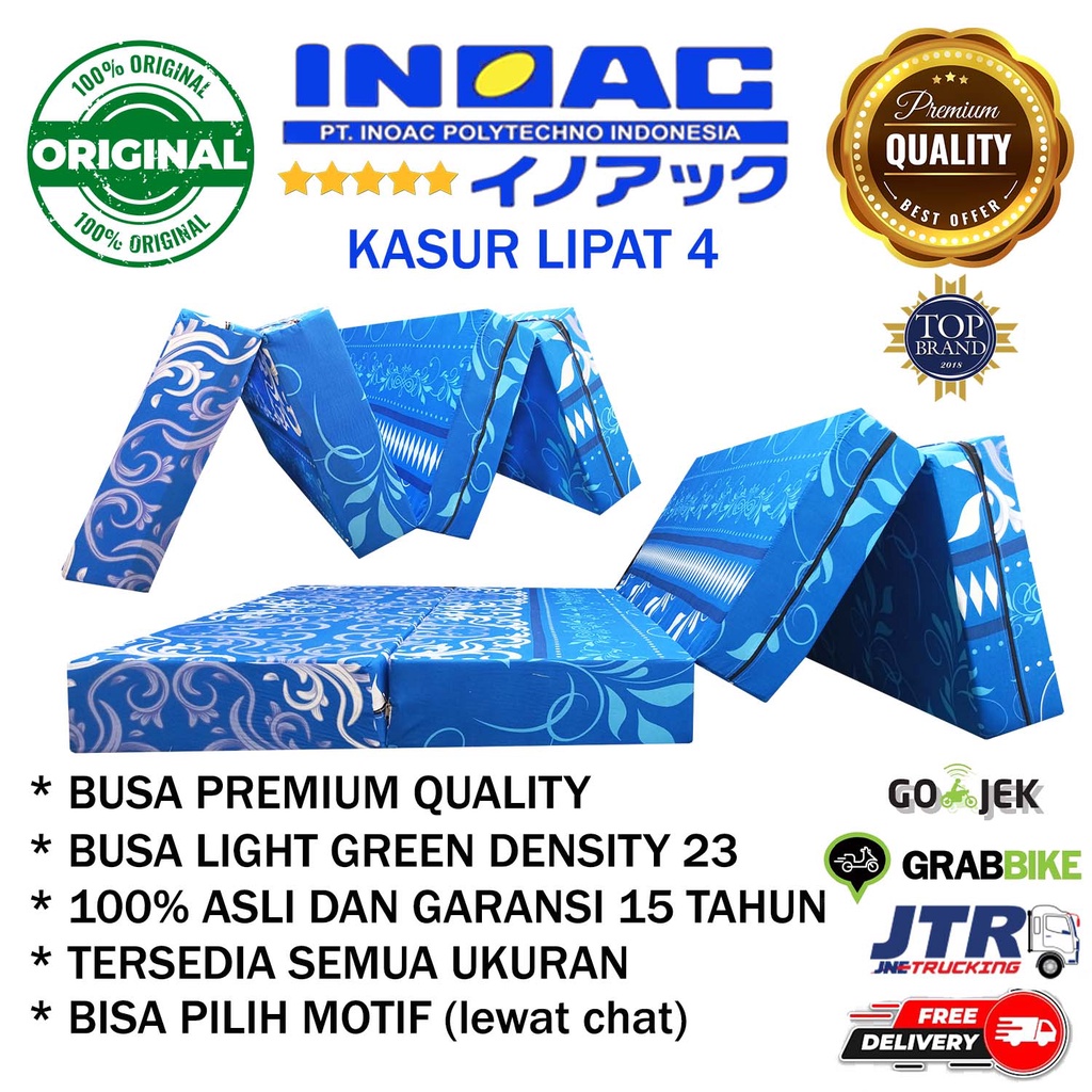 Jual Kasur Lipat Busa Inoac Eon D Ukuran X X Cm Garansi