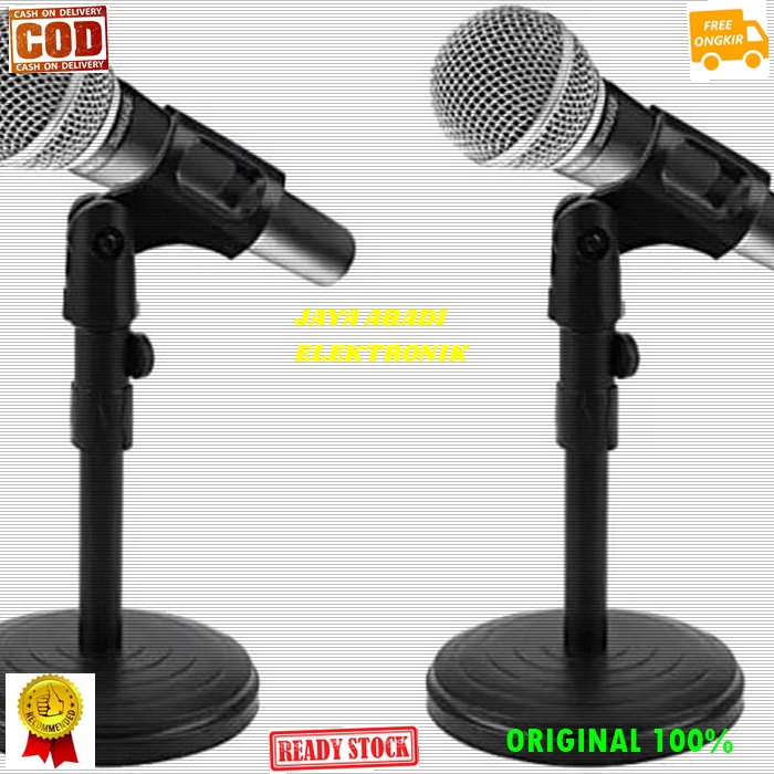 Jual G Original Stand Mic Cm Kaki Bulat Holder Mik Mikropon