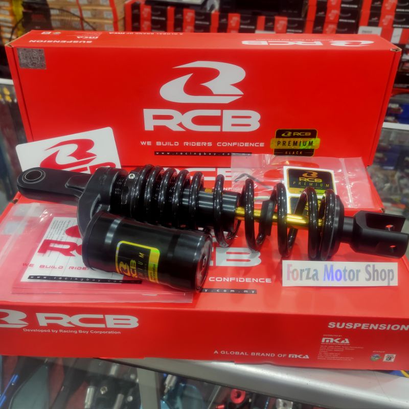 Jual Shockbreaker Rcb Mb Black Premium Series Racing Boy Original Mio