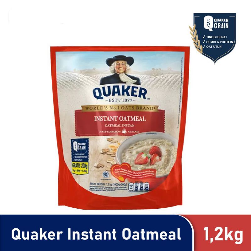 Jual Quaker Instant Oatmeal Gr Shopee Indonesia