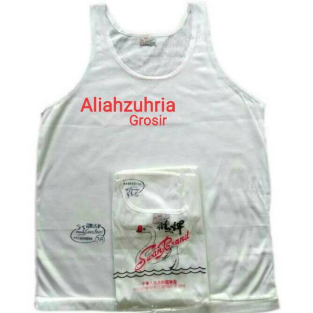 Jual Kaos Dalem Singlet Pria Swan Brand Size 38 40 42 Shopee Indonesia