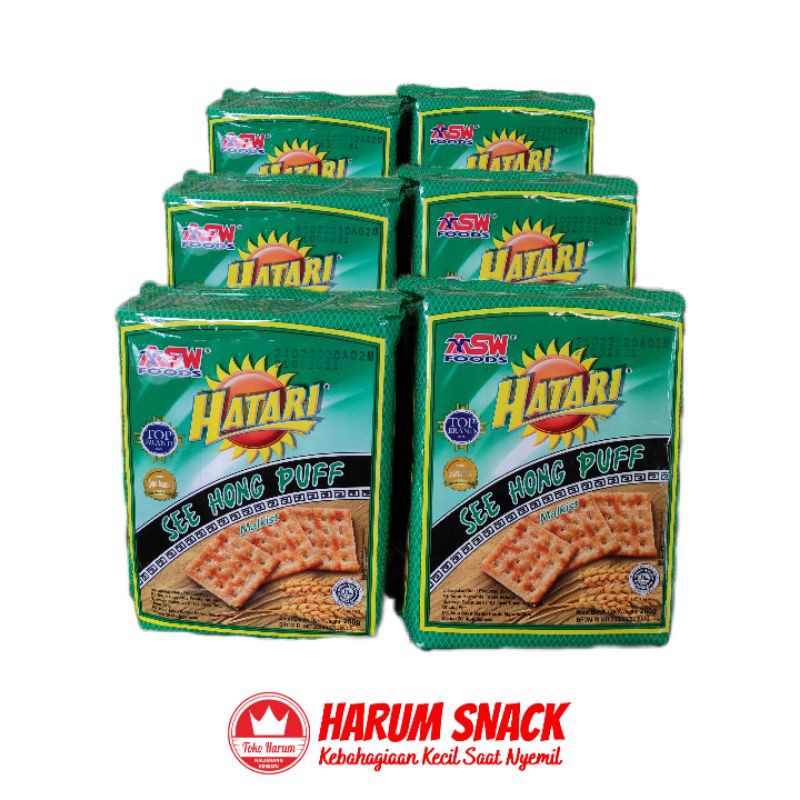 Jual HATARI MALKIST SEE HONG PUFF 260gram Harum Snack Official