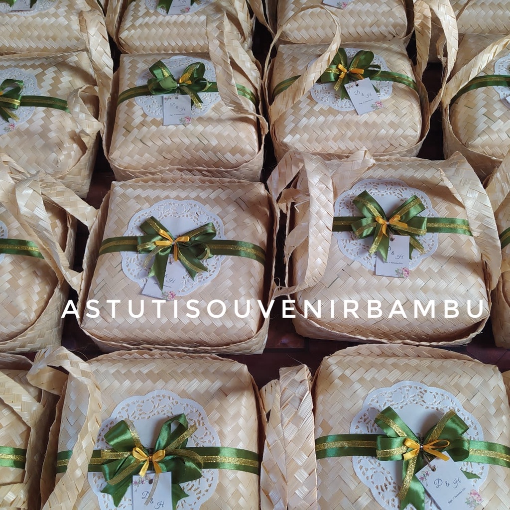 Jual BESEK JINJING PITA BLICING ANEKA UKURAN Besek Bmabu Besek Hampers