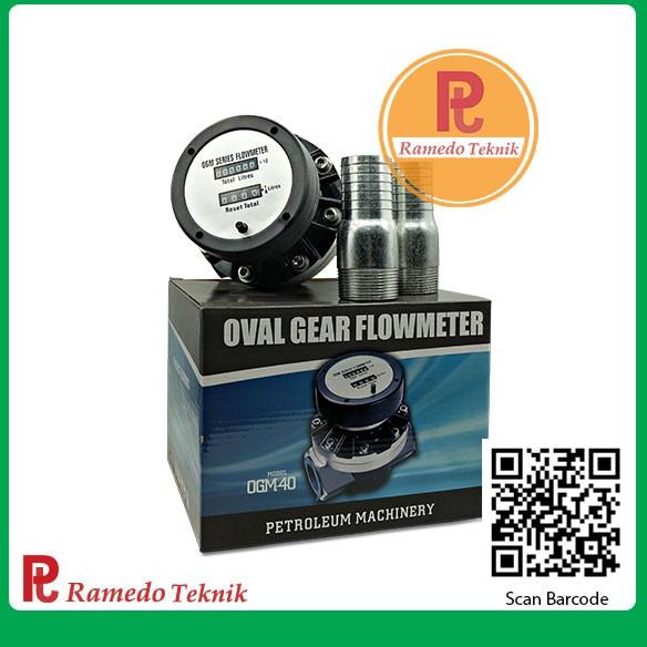 Jual Flow Meter Ogm Analog Inch Meteran Solar Analog Pipa Nepel