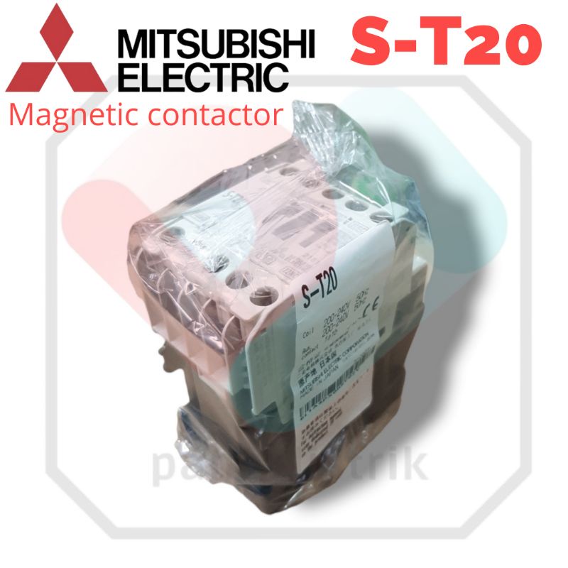 Jual Mitsubishi Magnetic Contactor S T20 Kontaktor Type ST20 Listrik