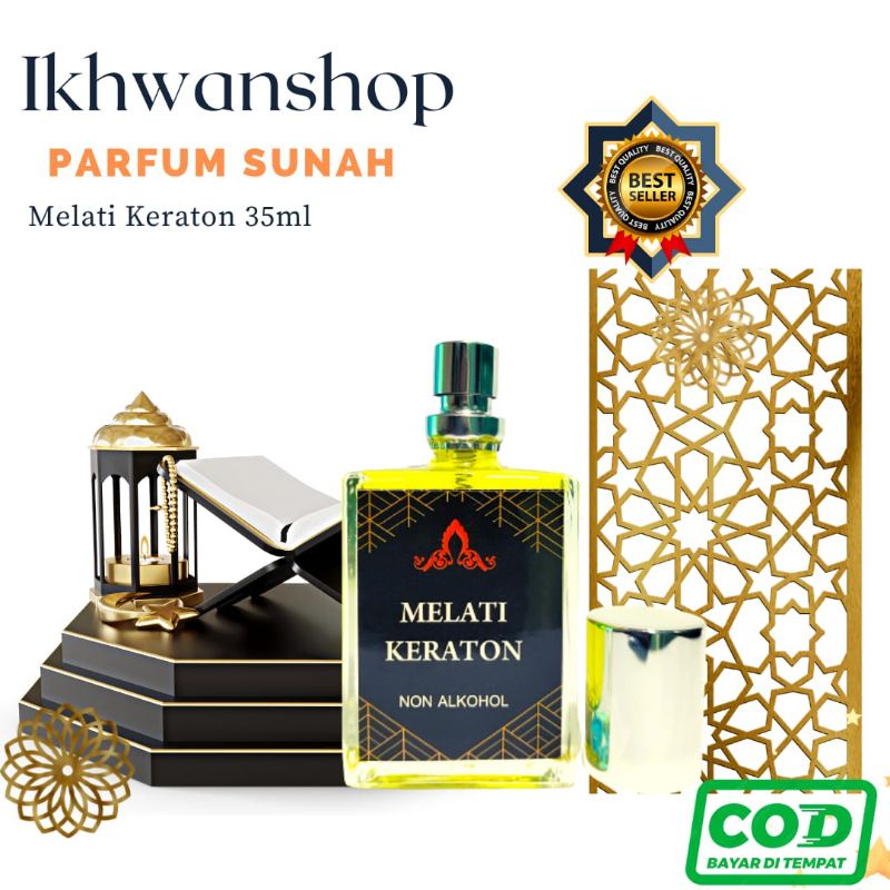 Jual Minyak Wangi Melati Keraton Parfum Sholat Murni Non Alkohol Ml