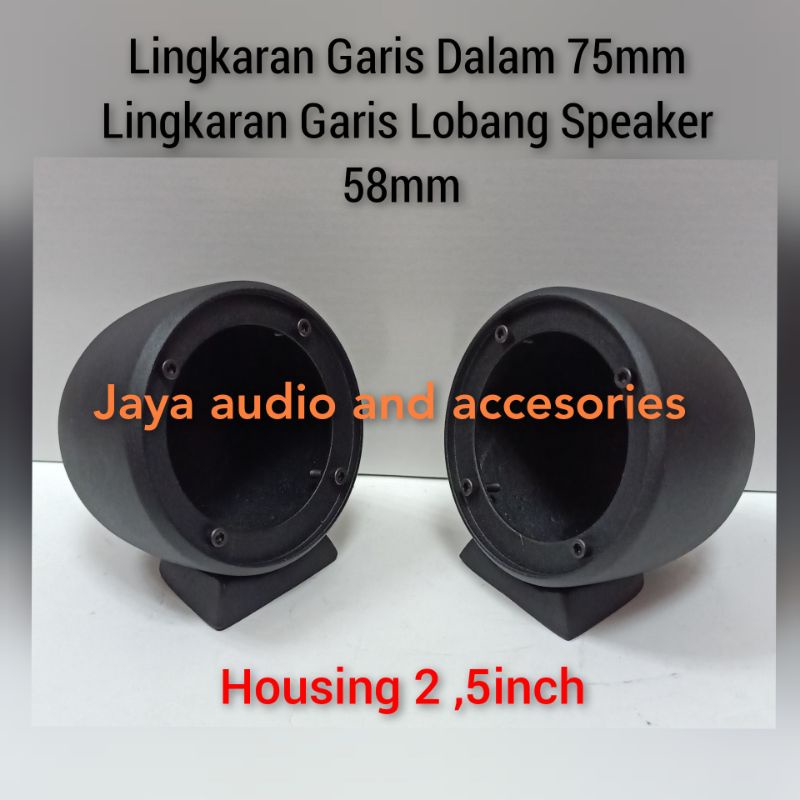 Jual Housing Casing Mounting Speaker Fullrange Tweeter 2 5inch