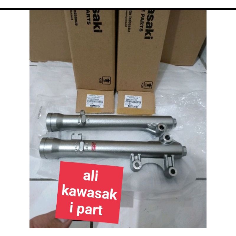 Jual TABUNG SOK SHOCK DEPAN BOTTOM SHOK KANAN KIRI SET KLX S KLX L