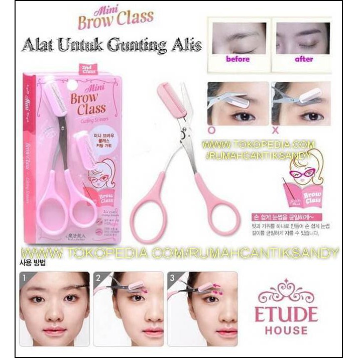 Jual BEST DEAL GUNTING ALIS CETAK ALIS ETUDE BULU MATA ALAT MAKE