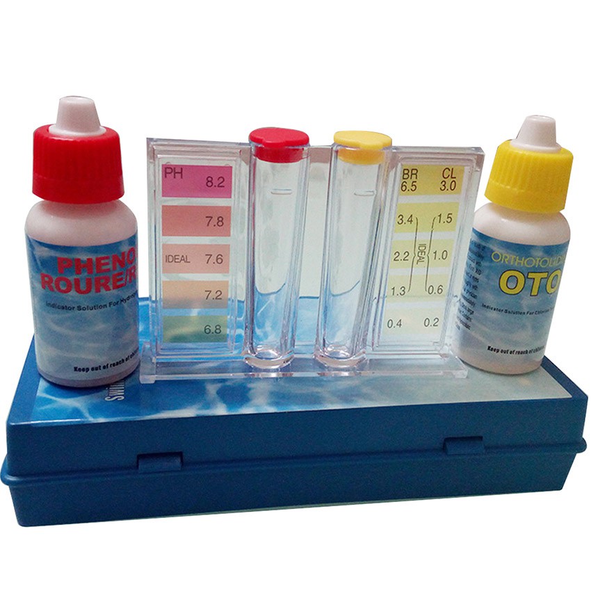 Jual In Tes Kit Kolam Renang Test Kit Ph Dan Cl Testkit Air Ph