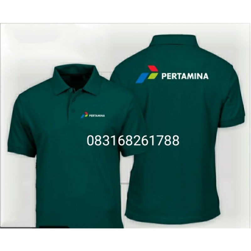 Jual Kaos Pertamina Kaos Polo Katun Pertamina Kaos Kerah Pertamina Baju