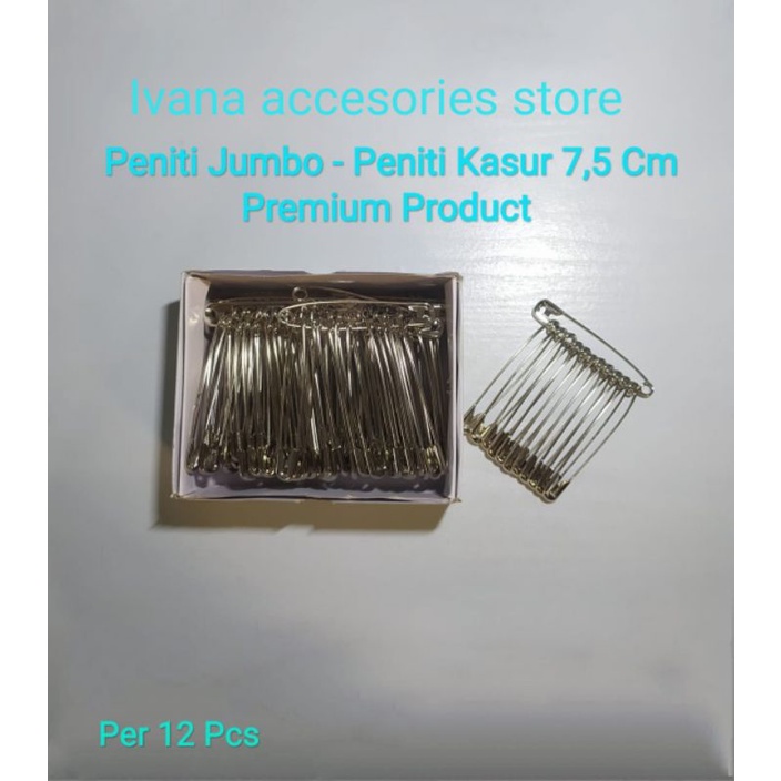 Jual Peniti Super Jumbo Peniti Kasur Silver Cm Pcs Premium