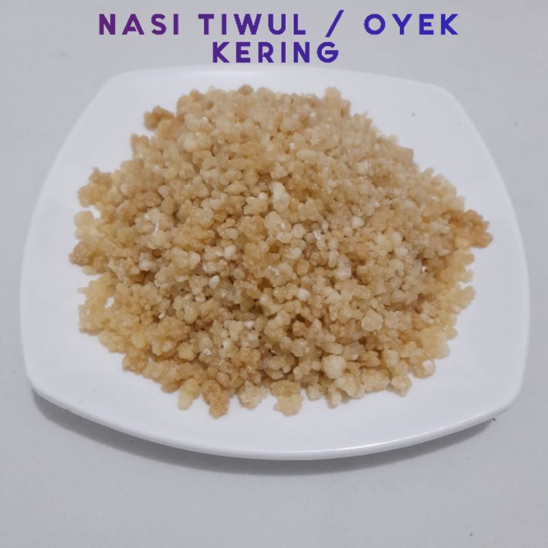 Jual Nasi Tiwul Kering Organik Pengganti Nasi Kemasan 1kg Shopee