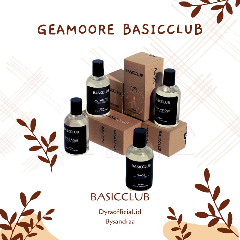 Jual READY BLACK FAME PARFUM GEAMOORE BASICCLUB 8ML 50ML Shopee