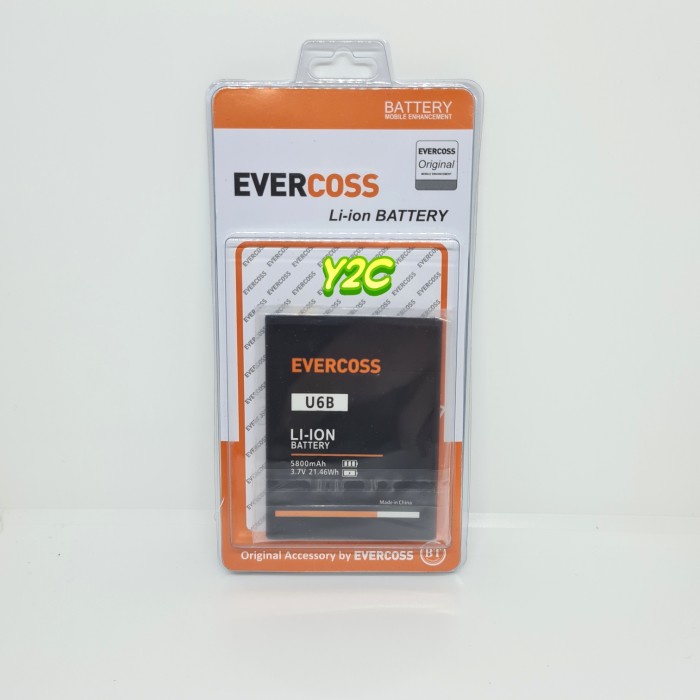 Jual BATERAI ORIGINAL OEM EVERCROSS U6B BATRE BATRAI BATERE