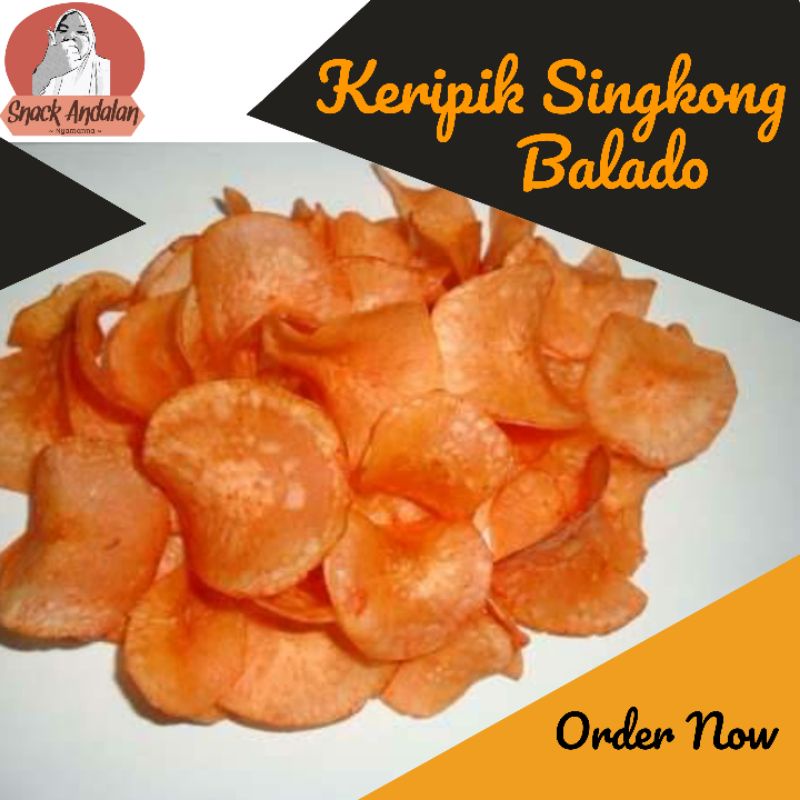 Jual Keripik Singkong Balado 1kg Shopee Indonesia