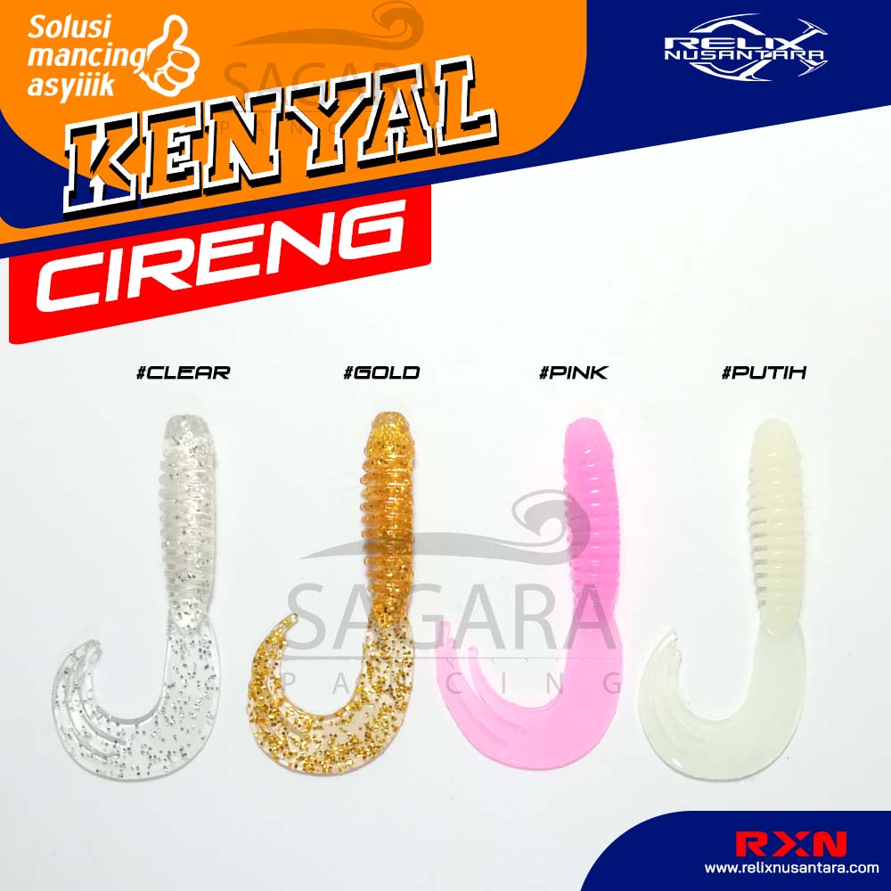 Jual Umpan Pancing Kenyal Cireng Softlure Cireng Soft Lure Cireng Relix