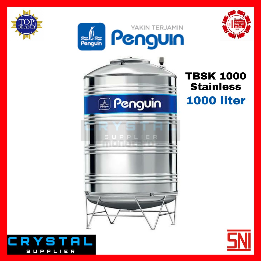 Jual Tangki Air Stainless Penguin Tbsk Liter Toren Tandon Torn