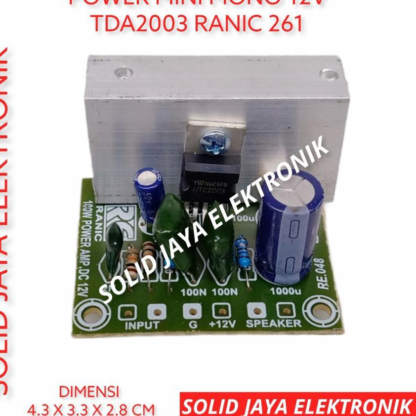 Jual Bestseller Giduz Kit Power Mini Mono V Dc Tda Volt V